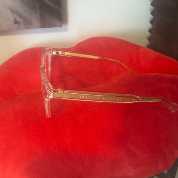 Gucci Eyeglasses - Women clear transparent eyeglasses model GG0566ON  NW/O tags - Picture 6 of 10